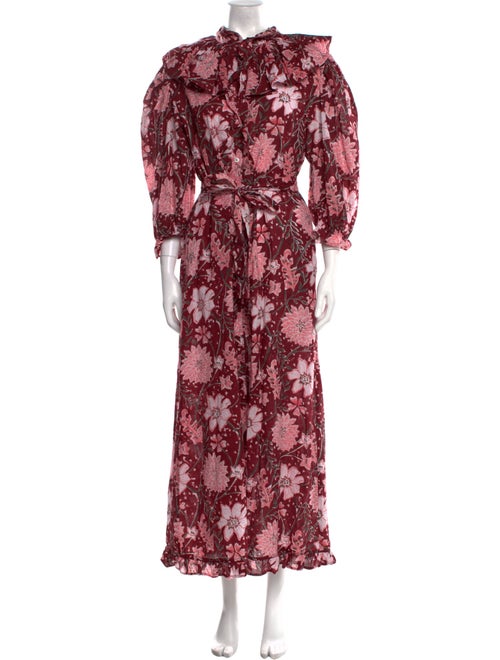 MILLE Floral Print Long Dress