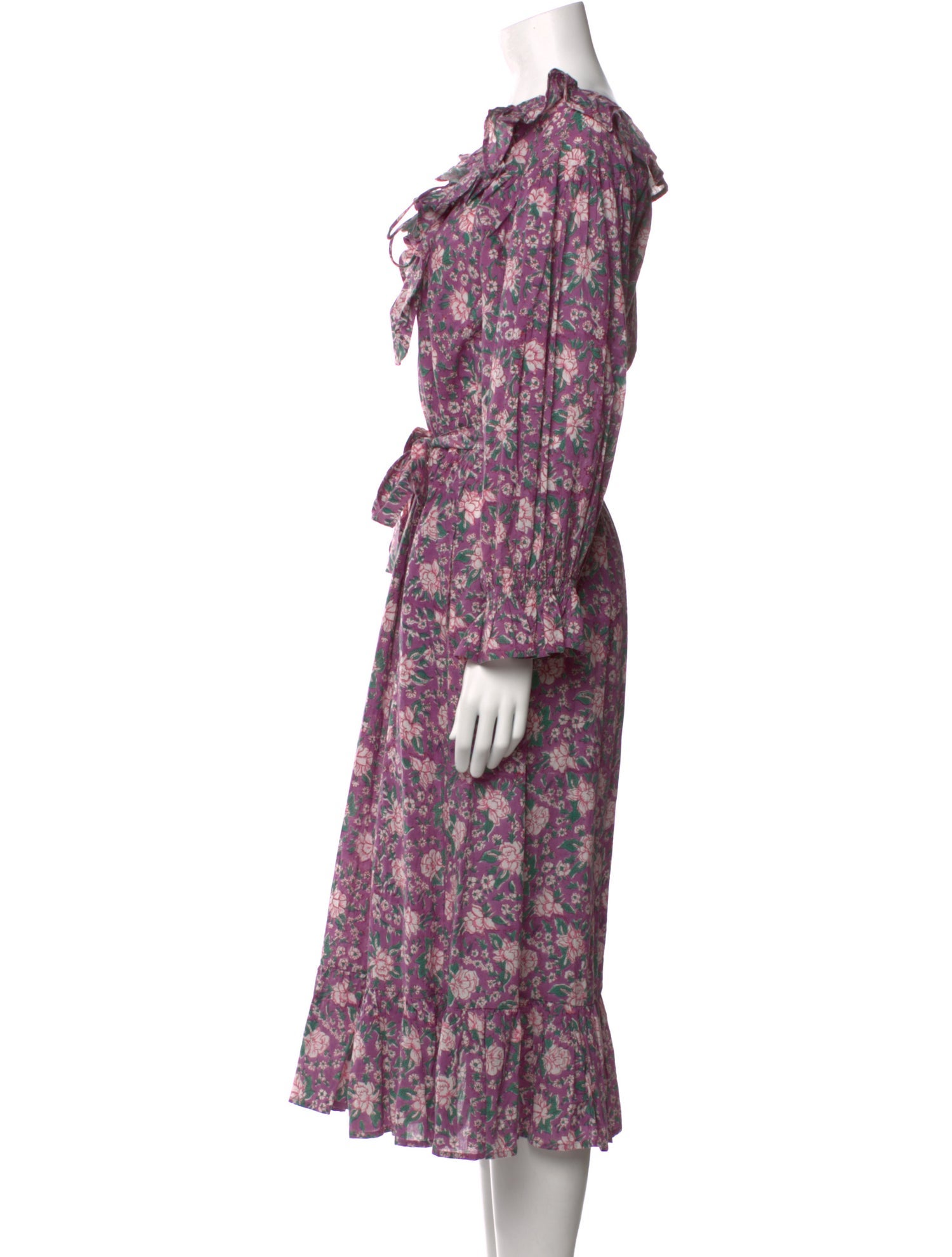 MILLE Floral Print Long Dress