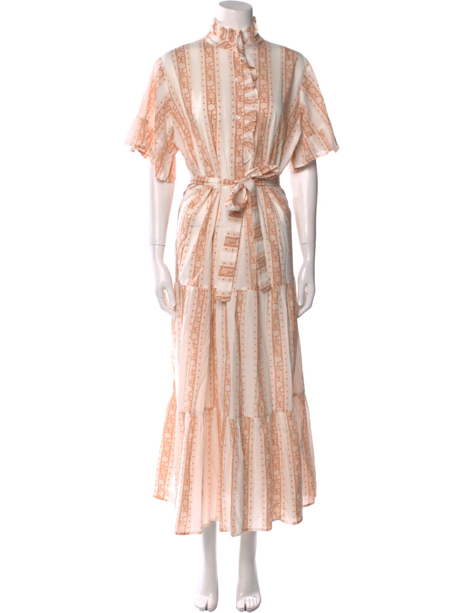 MILLE Mock Neck Long Dress