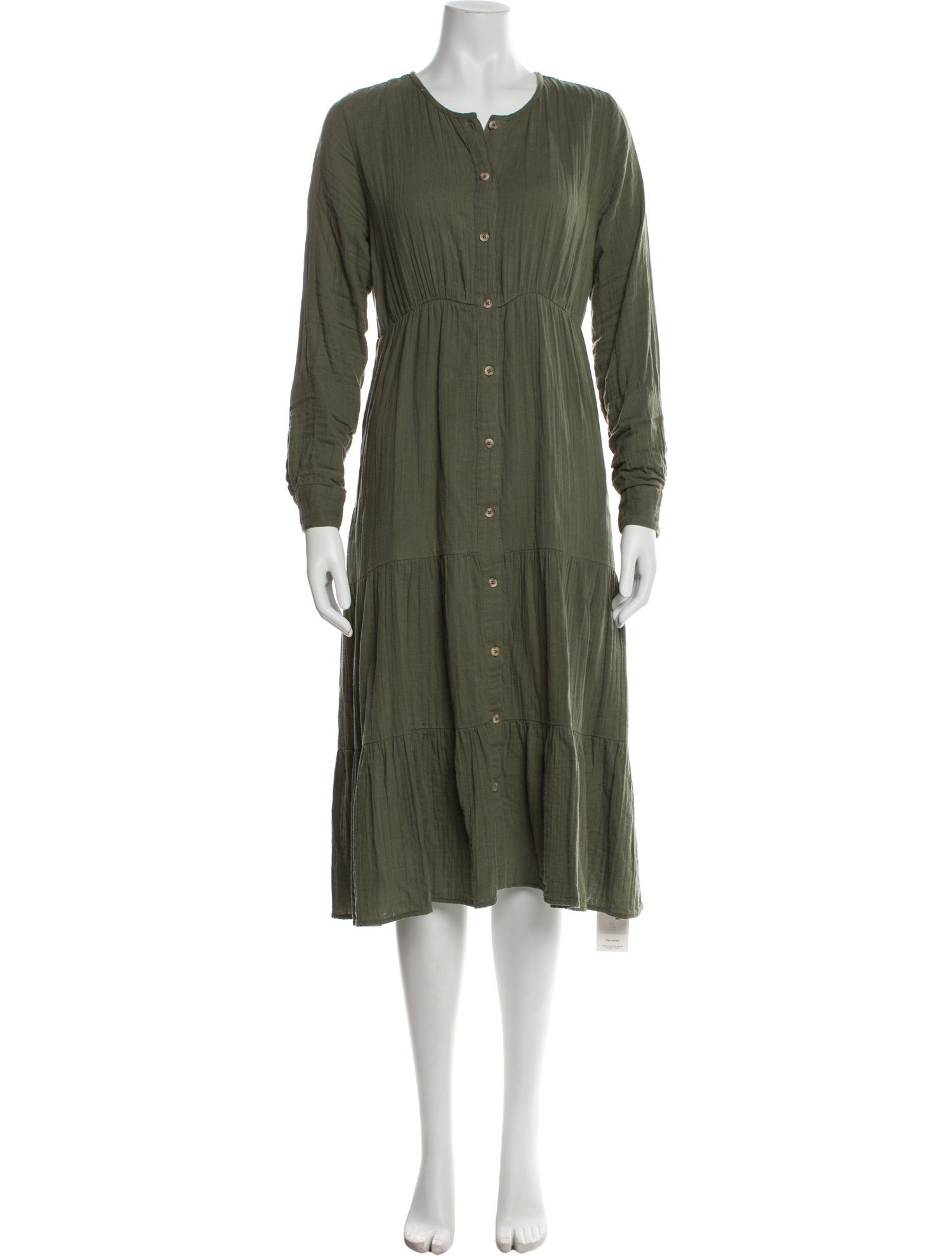 MILLE Crew Neck Midi Length Dress