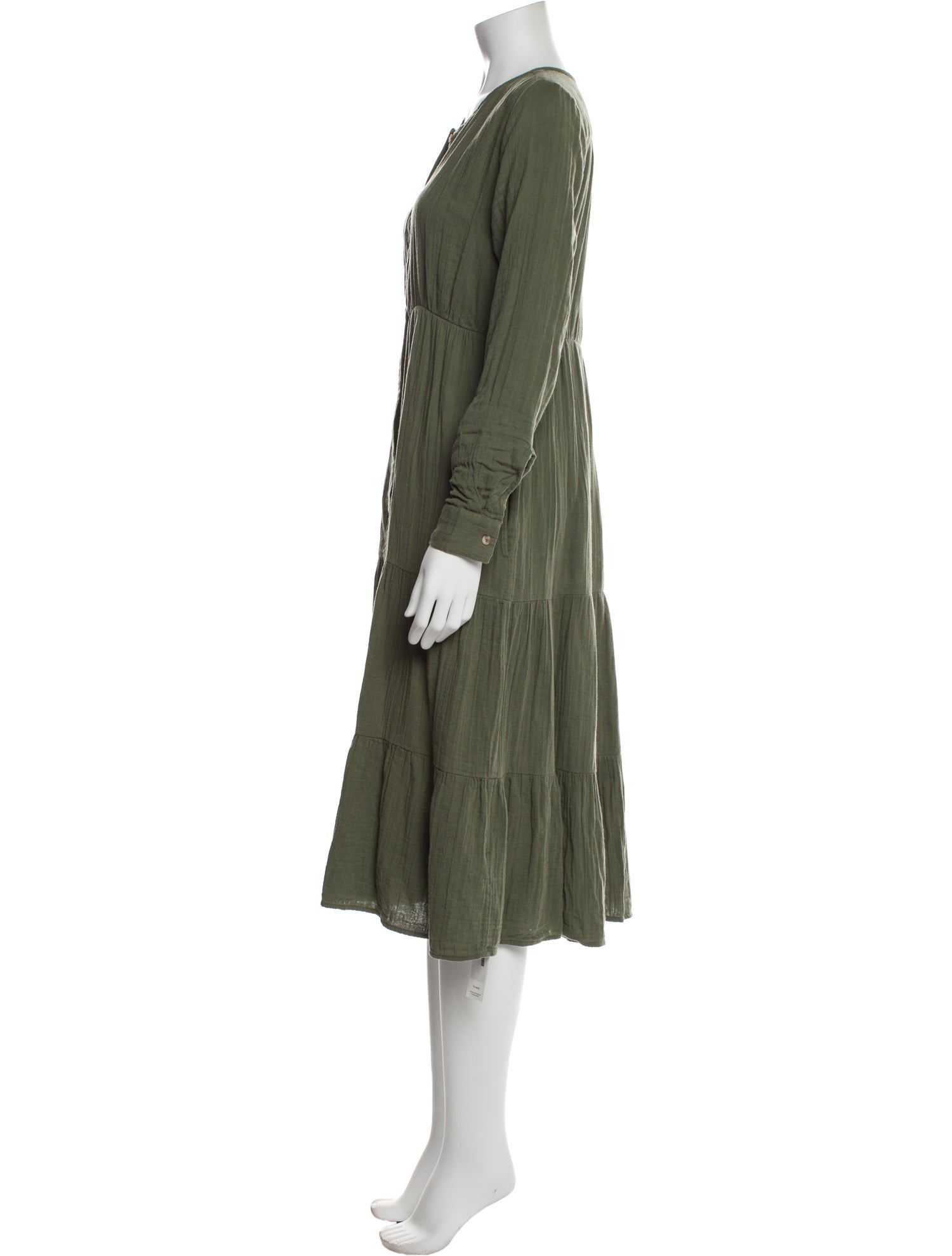 MILLE Crew Neck Midi Length Dress