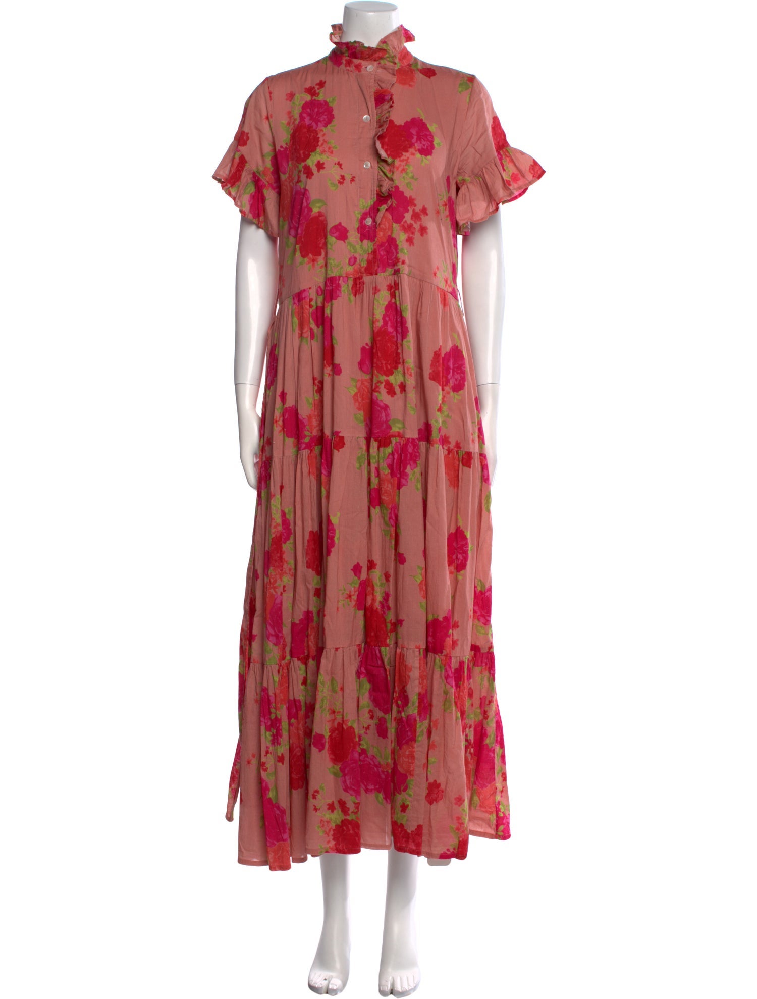 MILLE Floral Print Long Dress