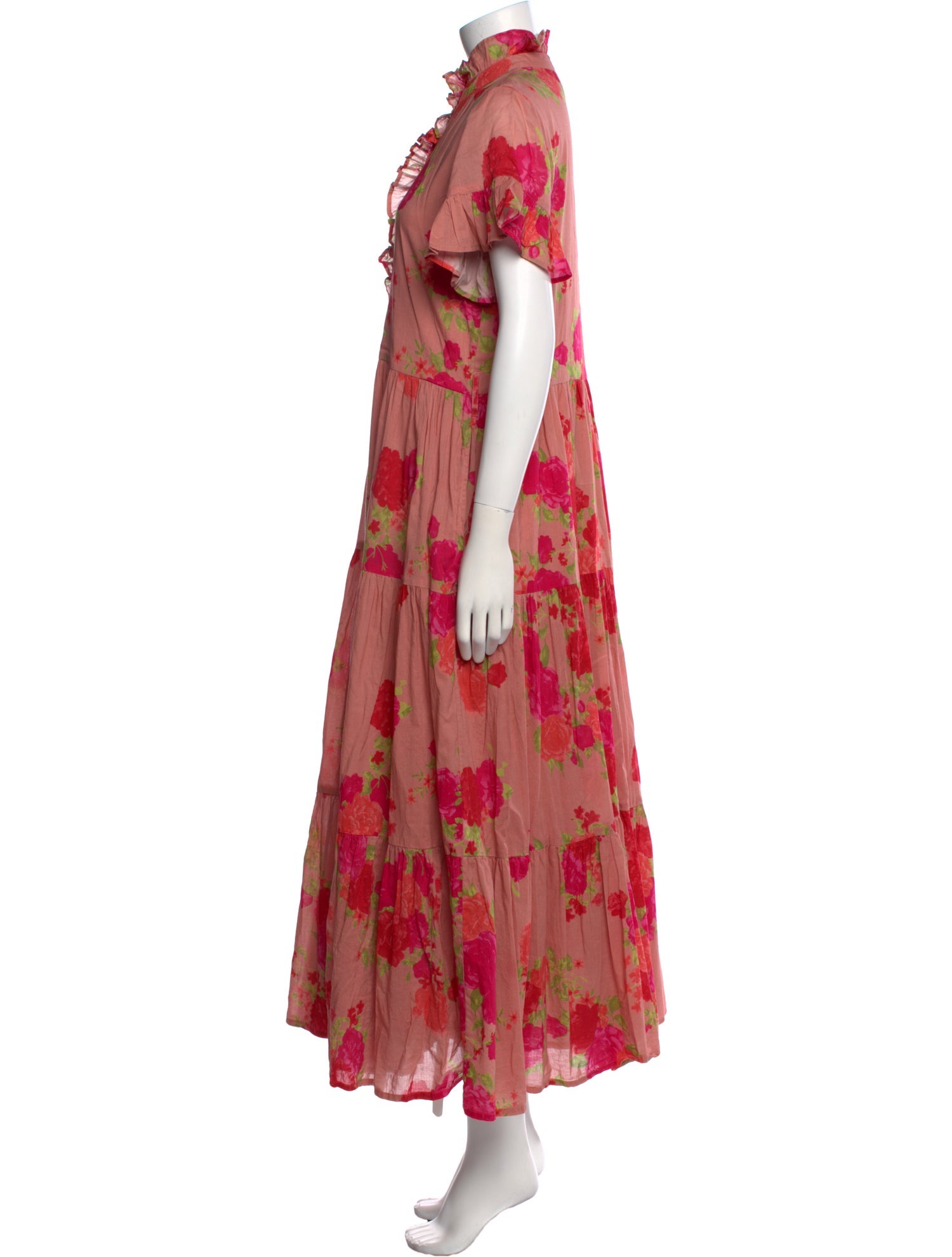 MILLE Floral Print Long Dress