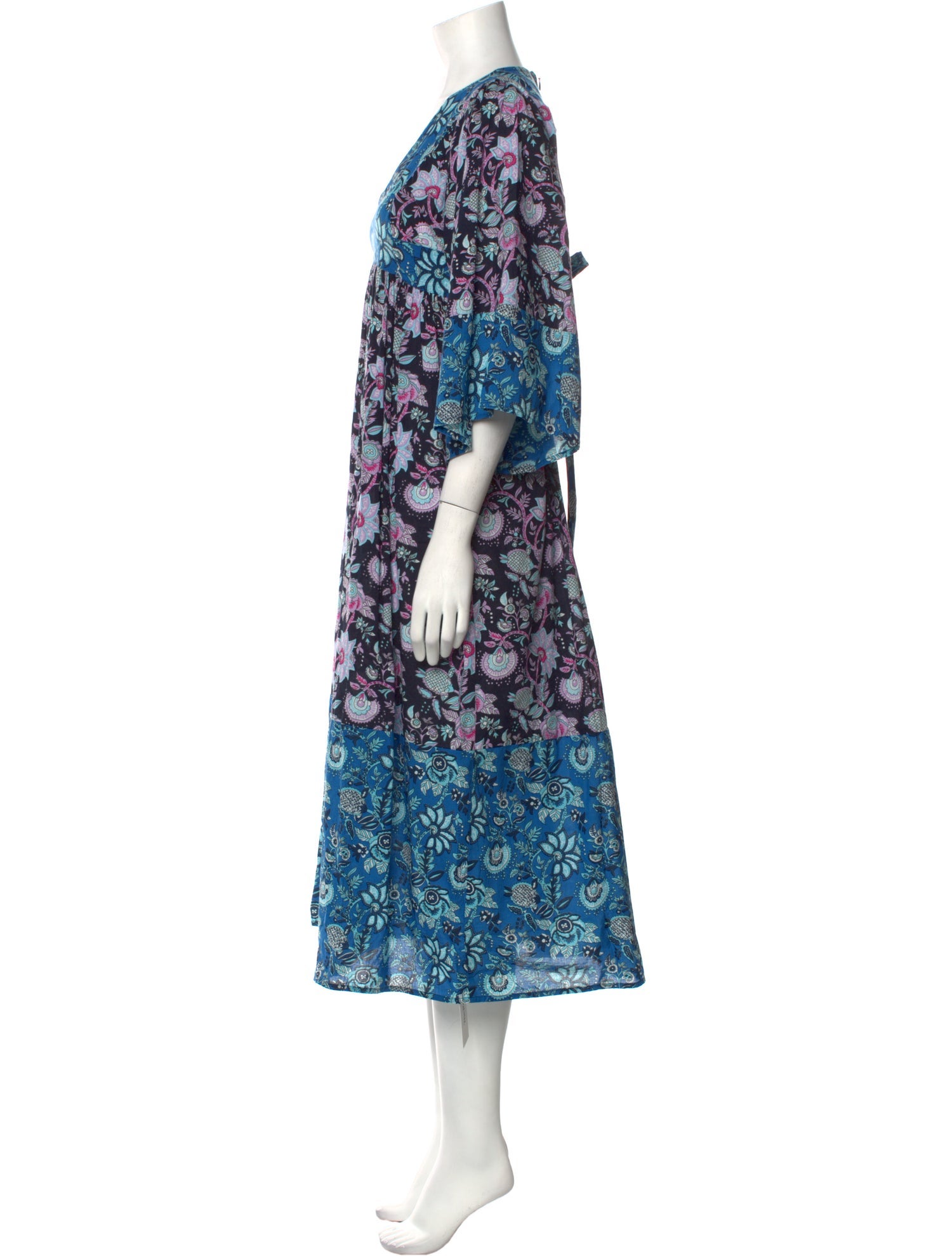 MILLE Floral Print Long Dress