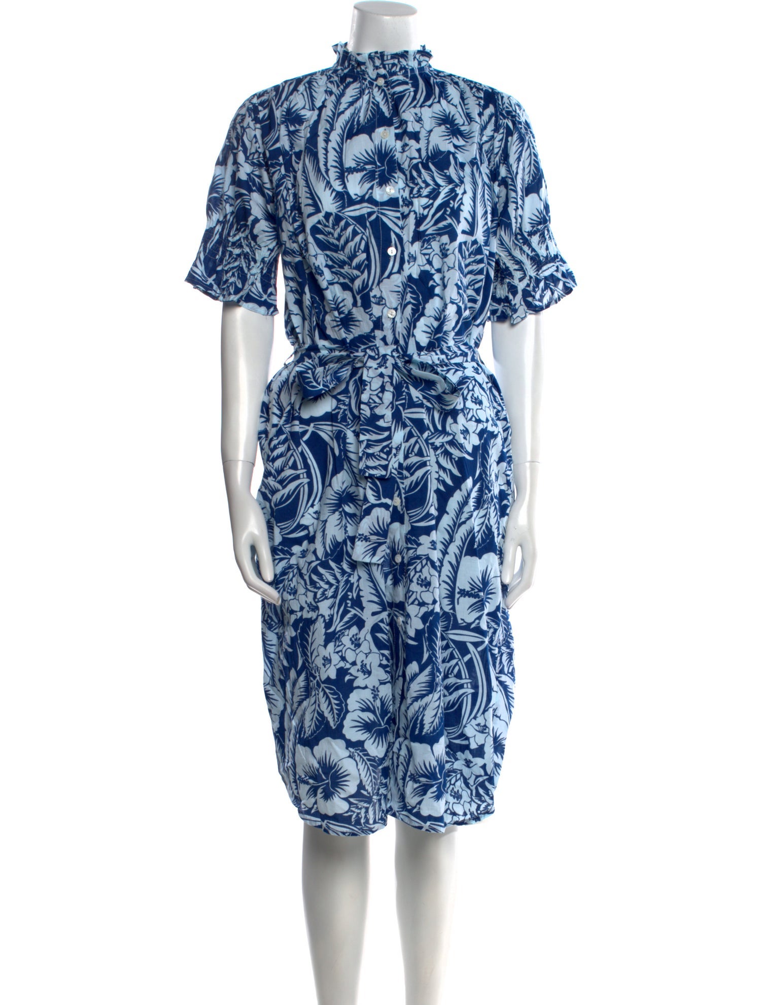 Mille Resort & Travel Floral Print Midi Length Dress w/ Tags