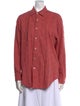 MILLE Long Sleeve Button-Up Top