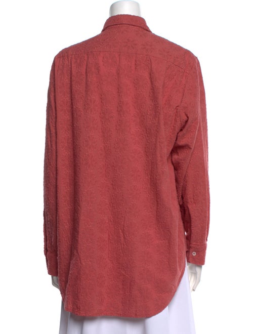 MILLE Long Sleeve Button-Up Top