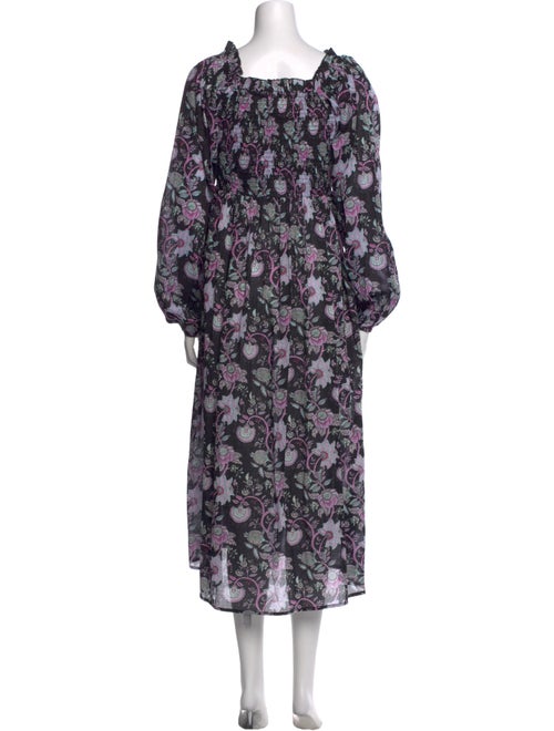 MILLE Floral Print Long Dress