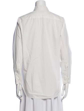 MILLE Long Sleeve Button-Up Top