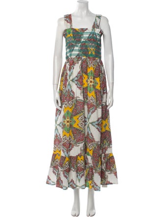 MILLE Printed Long Dress