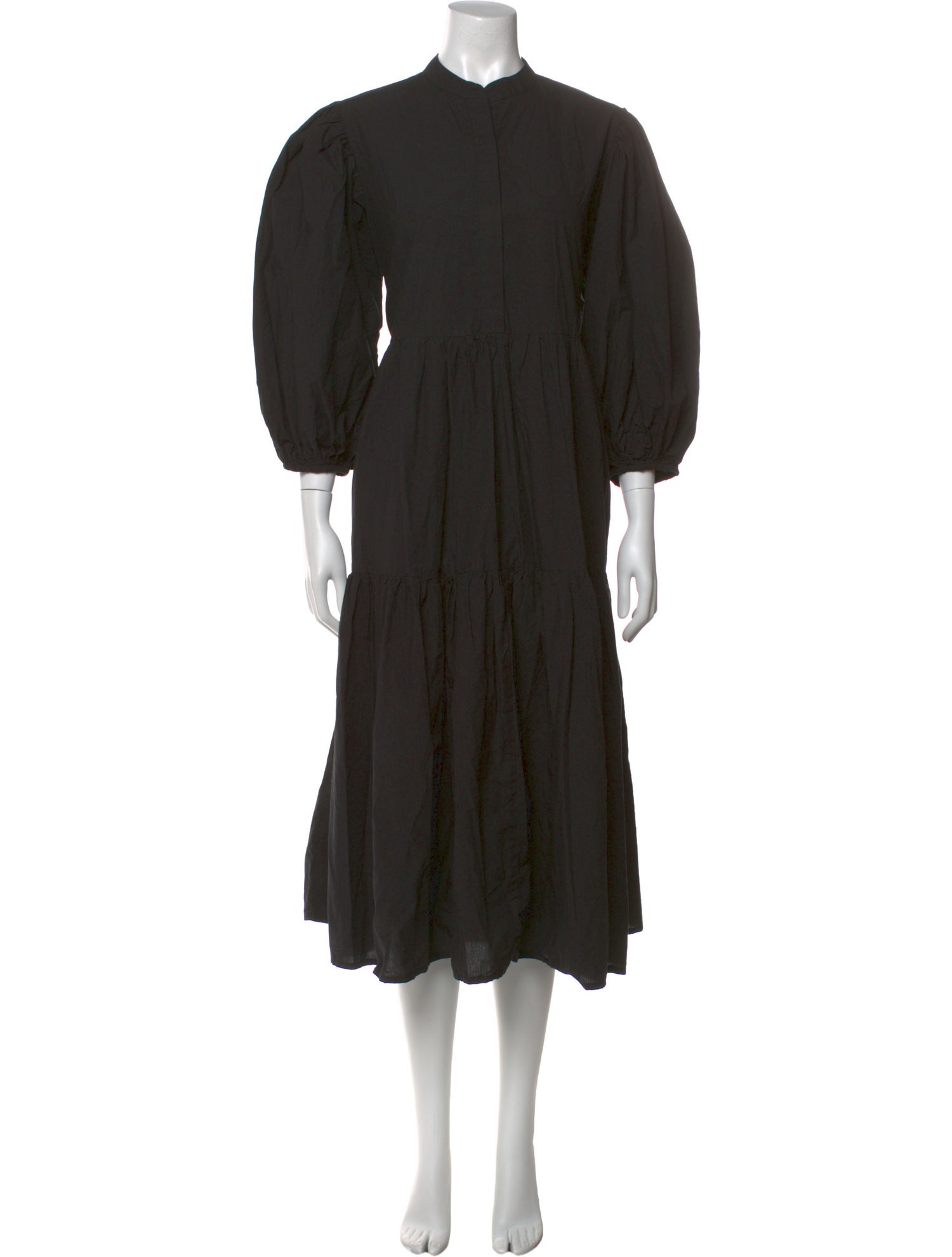 MILLE Crew Neck Midi Length Dress