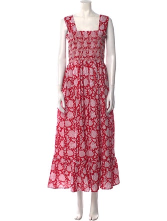 MILLE Floral Print Long Dress w/ Tags