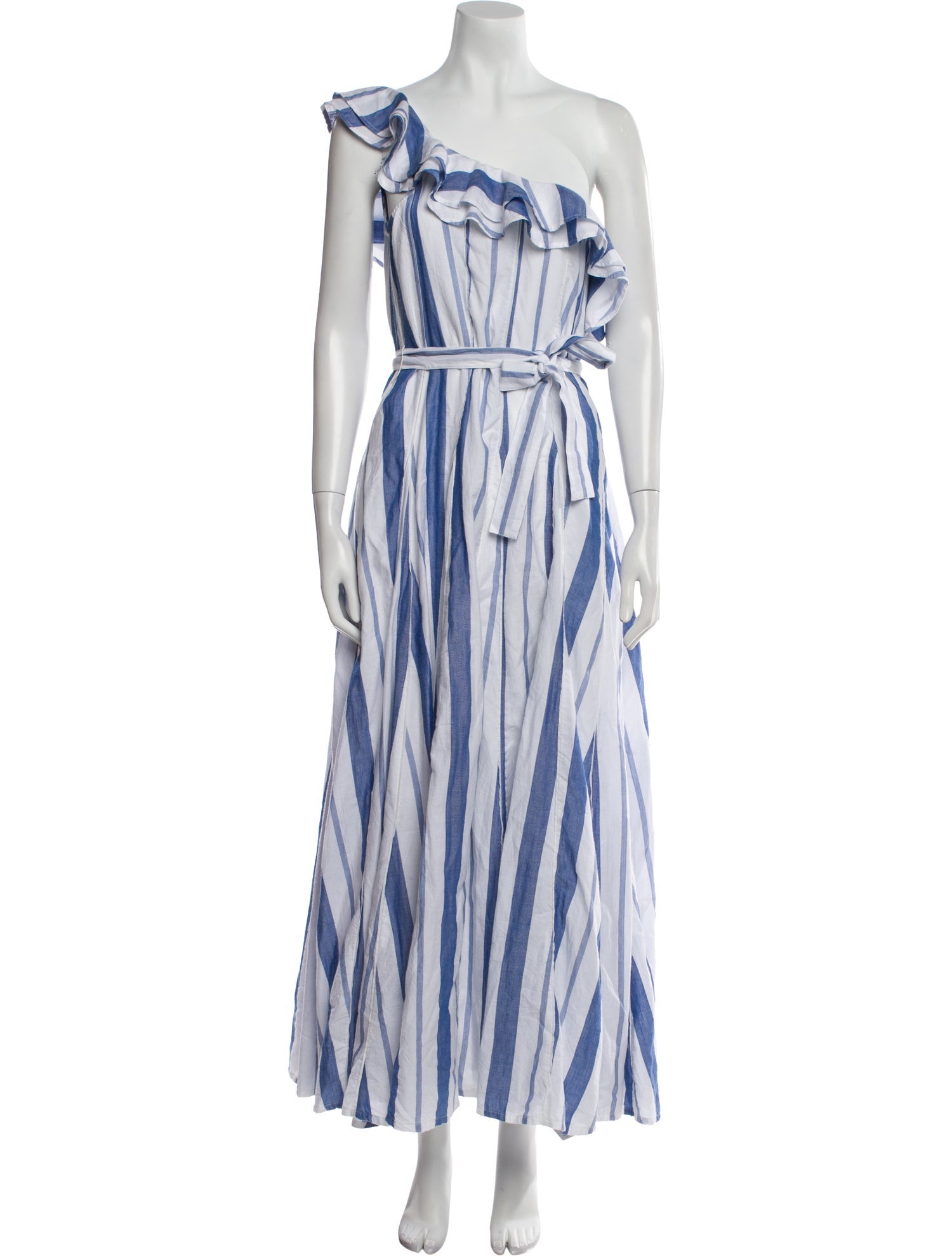 MILLE Striped Long Dress