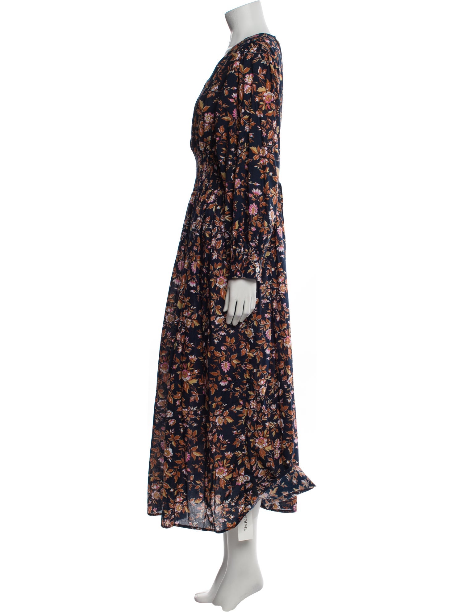 MILLE Floral Print Long Dress