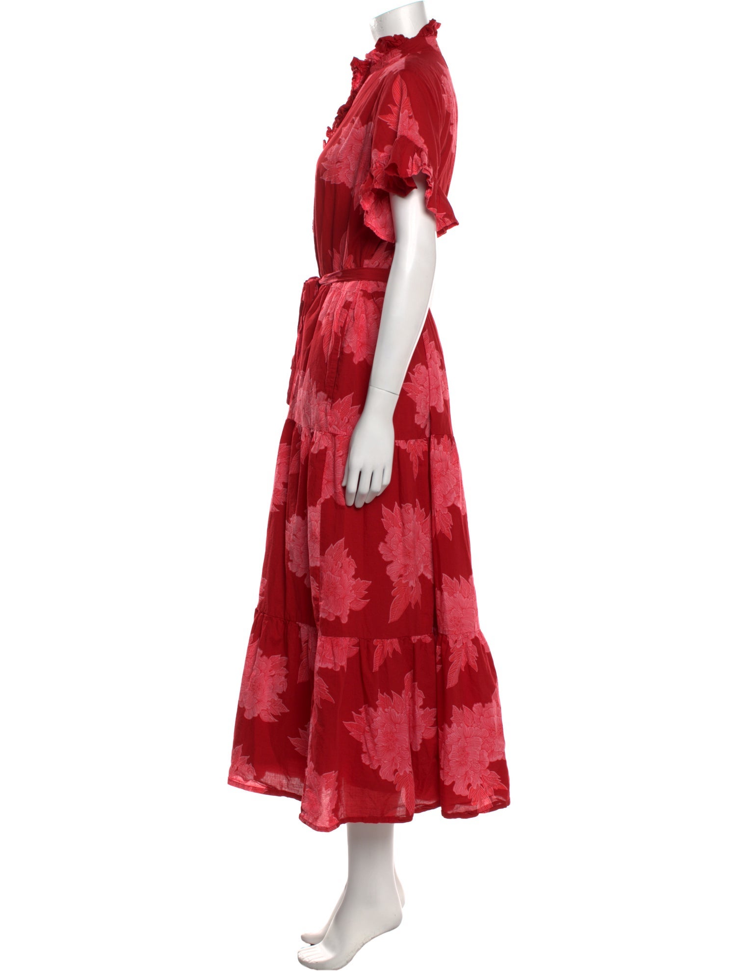 MILLE Floral Print Long Dress