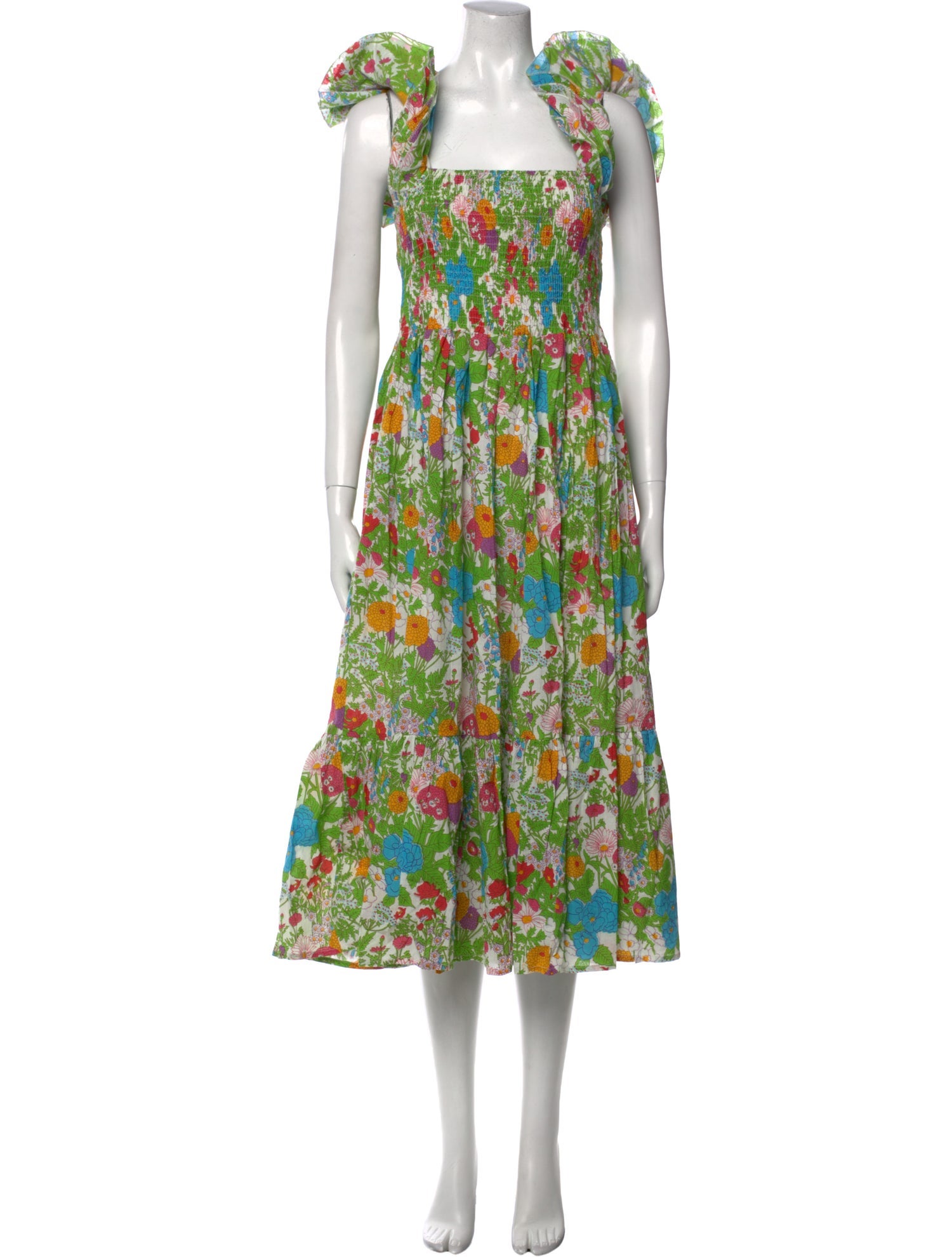 MILLE Floral Print Long Dress