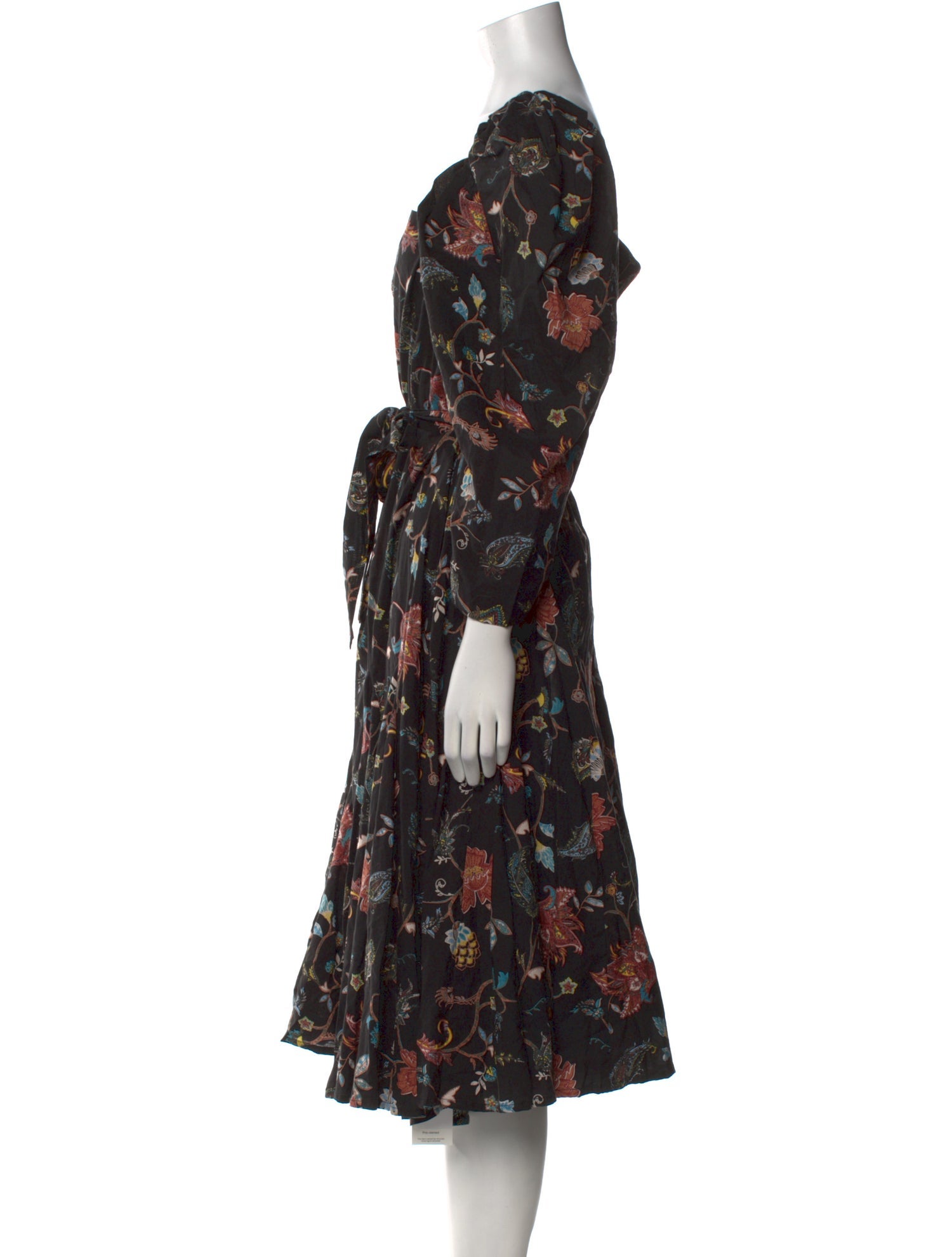 MILLE Floral Print Midi Length Dress