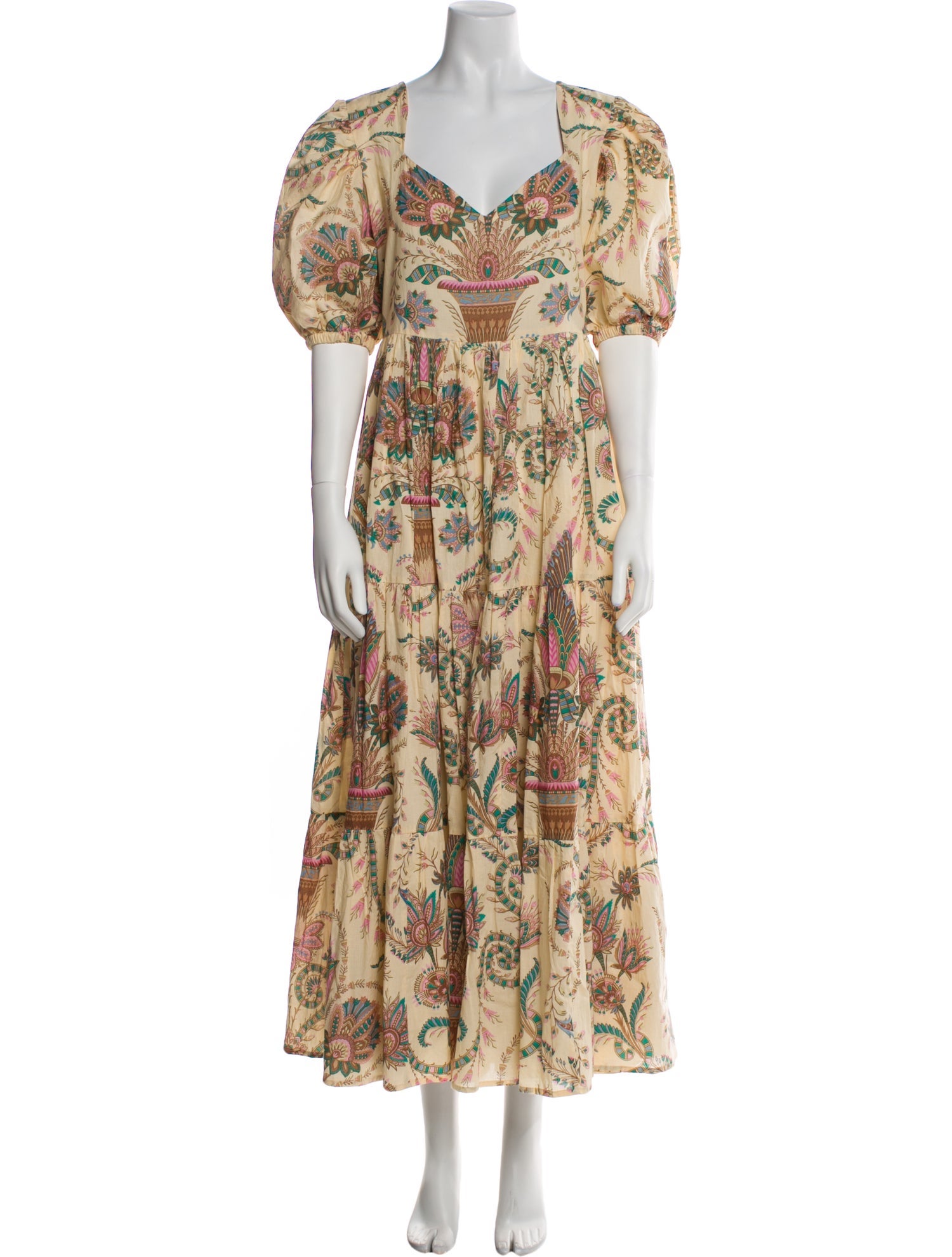 MILLE Floral Print Long Dress