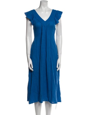 MILLE V-Neck Long Dress