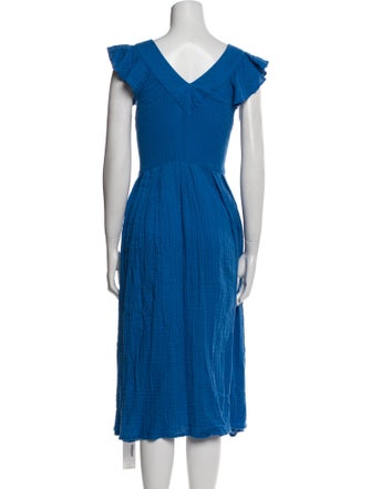 MILLE V-Neck Long Dress