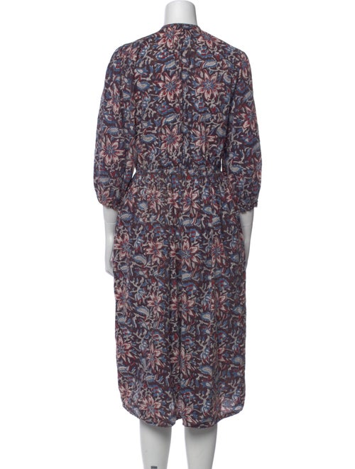 MILLE Floral Print Midi Length Dress