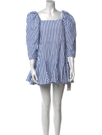 MILLE Striped Mini Dress