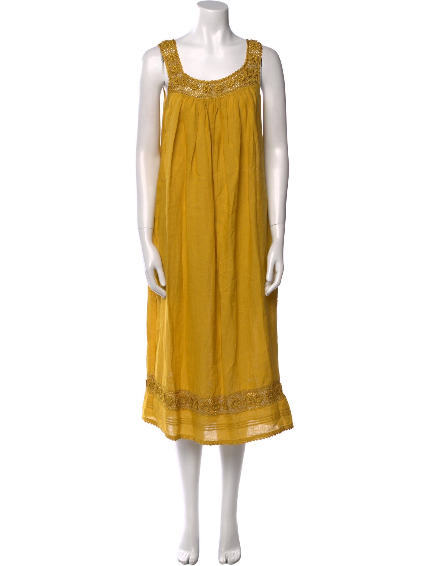 MILLE Linen Knee-Length Dress w/ Tags