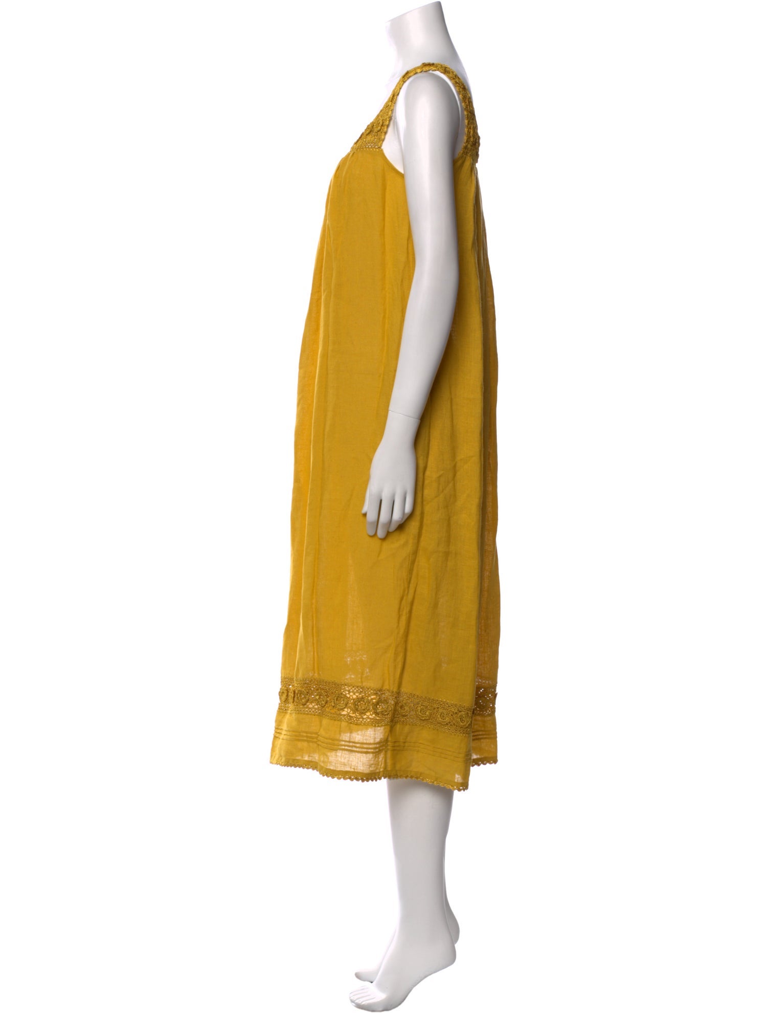 MILLE Linen Knee-Length Dress w/ Tags