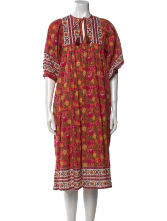 MILLE Printed Midi Length Dress