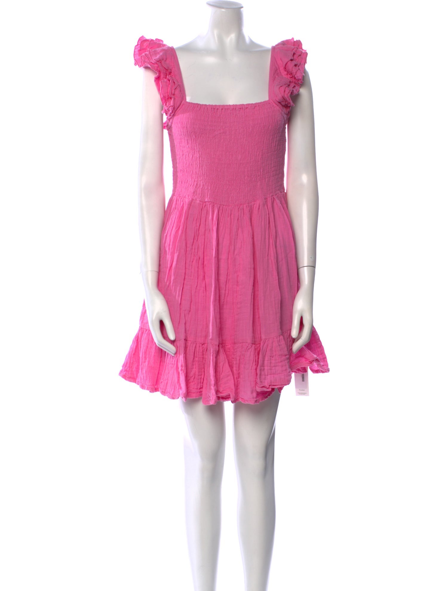 MILLE Square Neckline Mini Dress