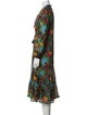 MILLE Floral Print Midi Length Dress