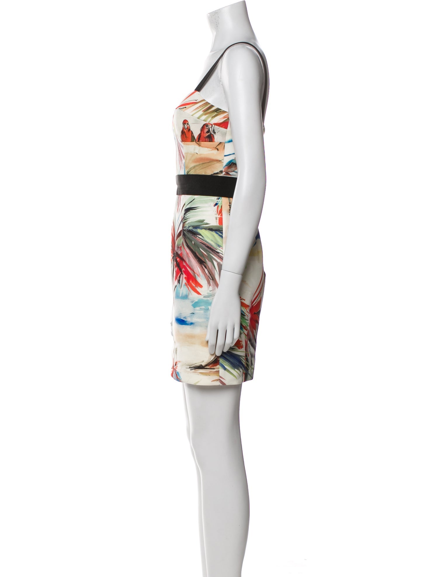 MILLE Floral Print Mini Dress