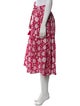 MILLE Floral Print Midi Length Skirt