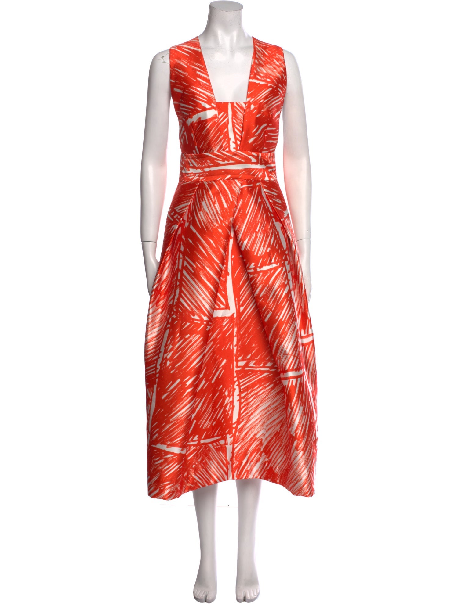 MILLE Printed Long Dress