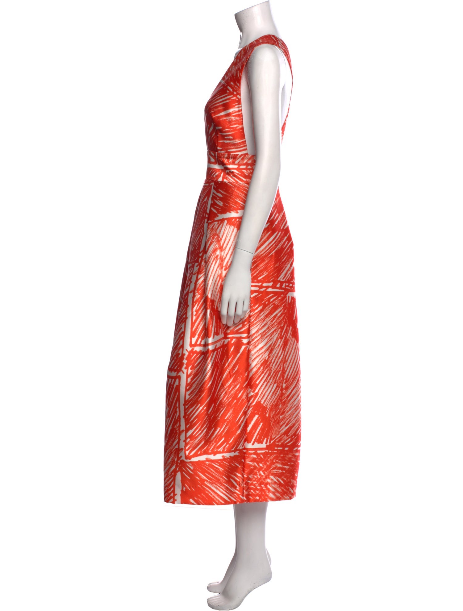 MILLE Printed Long Dress