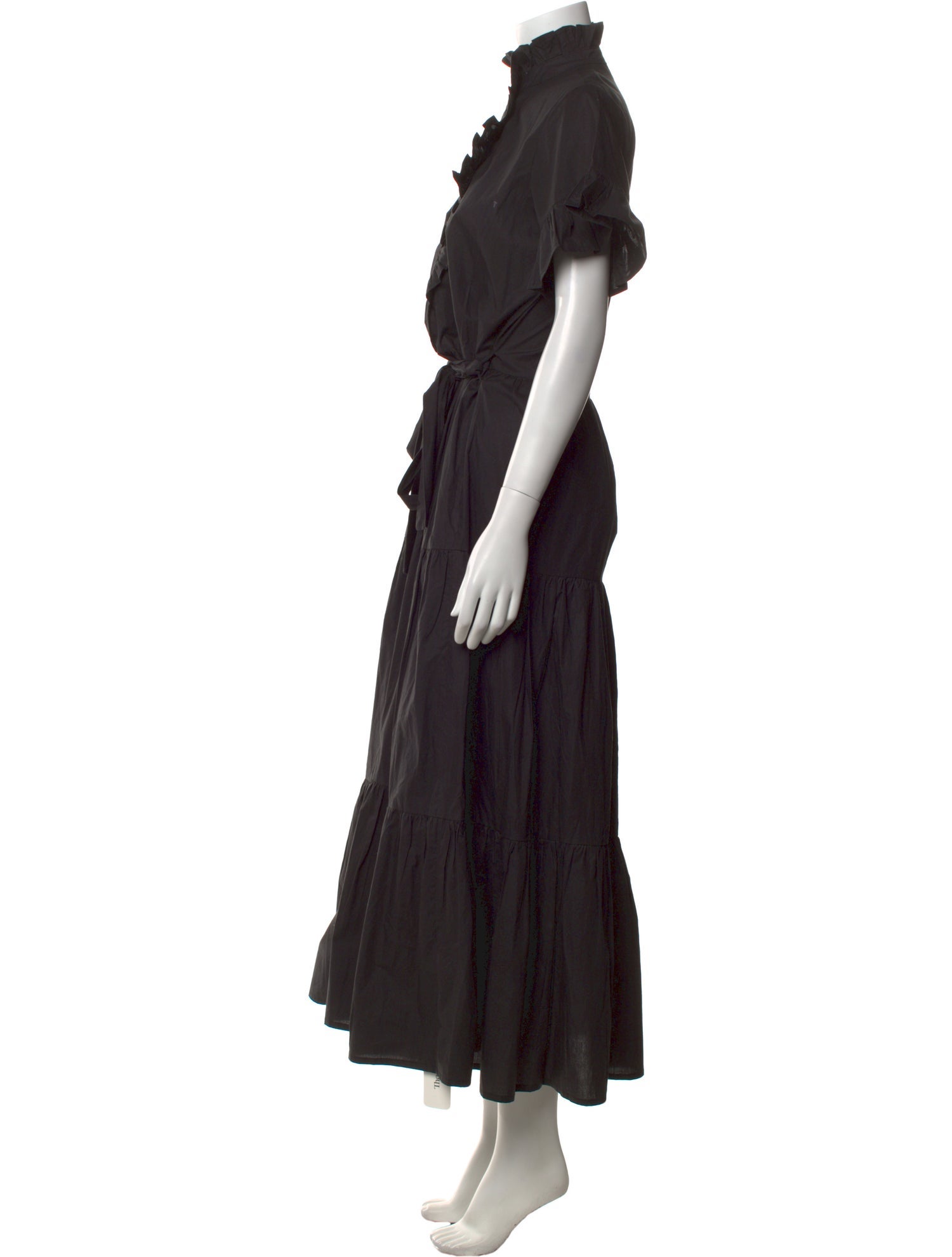 MILLE Mock Neck Long Dress