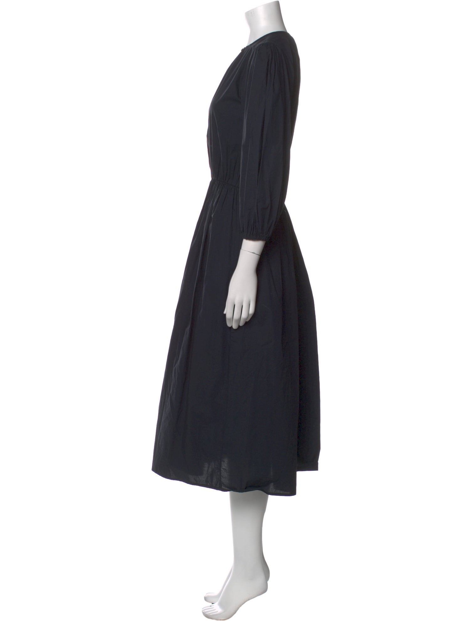 MILLE Crew Neck Long Dress