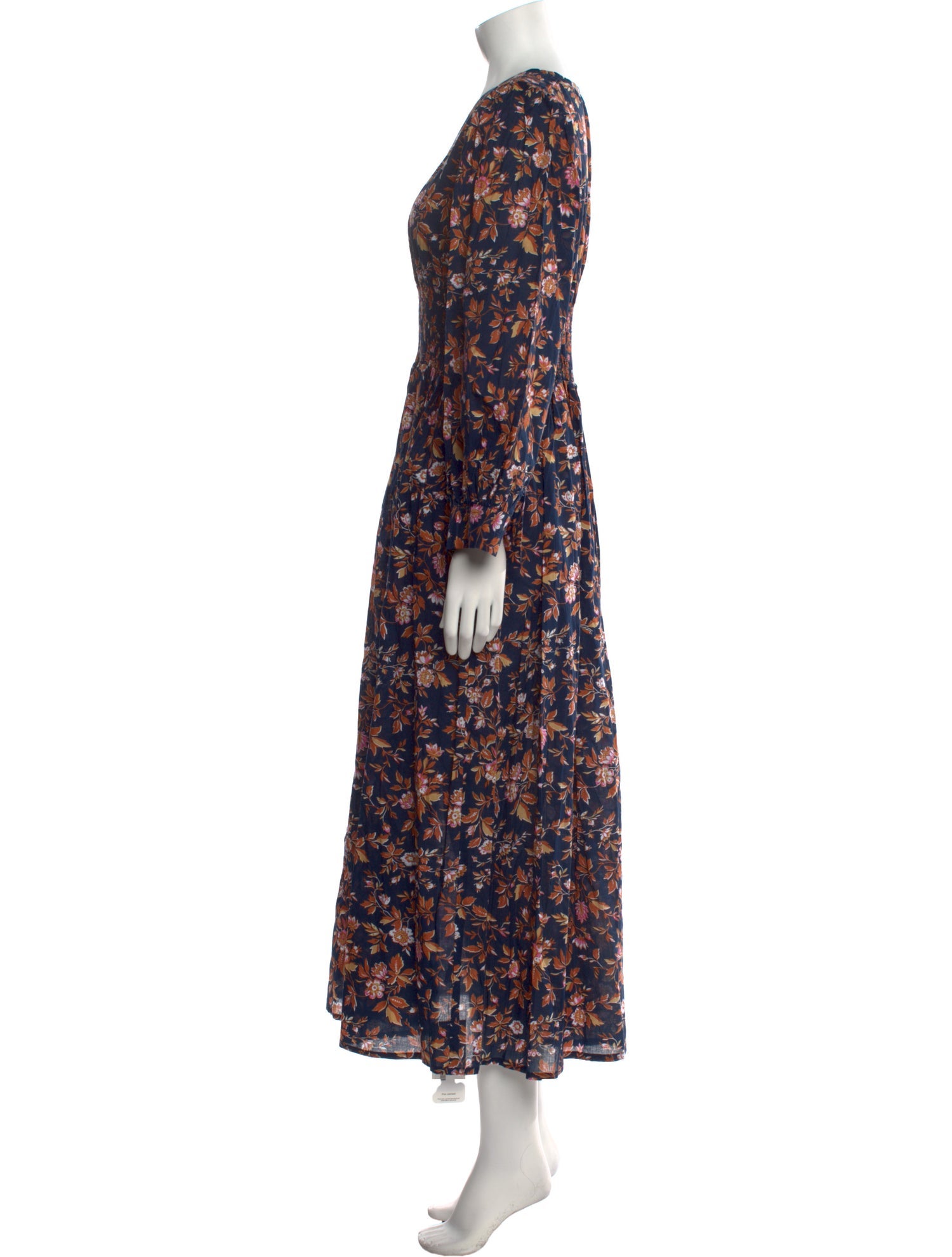 MILLE Floral Print Long Dress