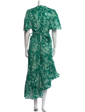 MILLE Floral Print Long Dress