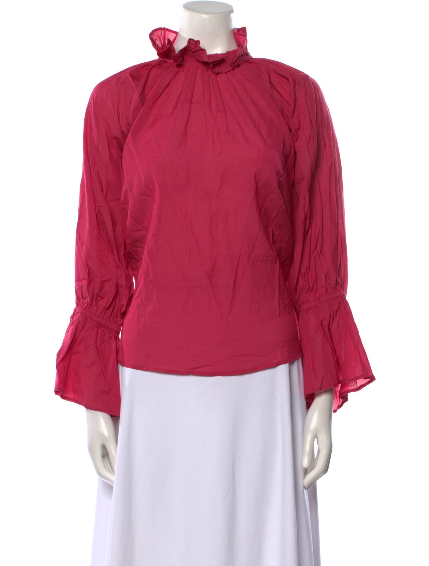 MILLE Mock Neck Long Sleeve Blouse w/ Tags