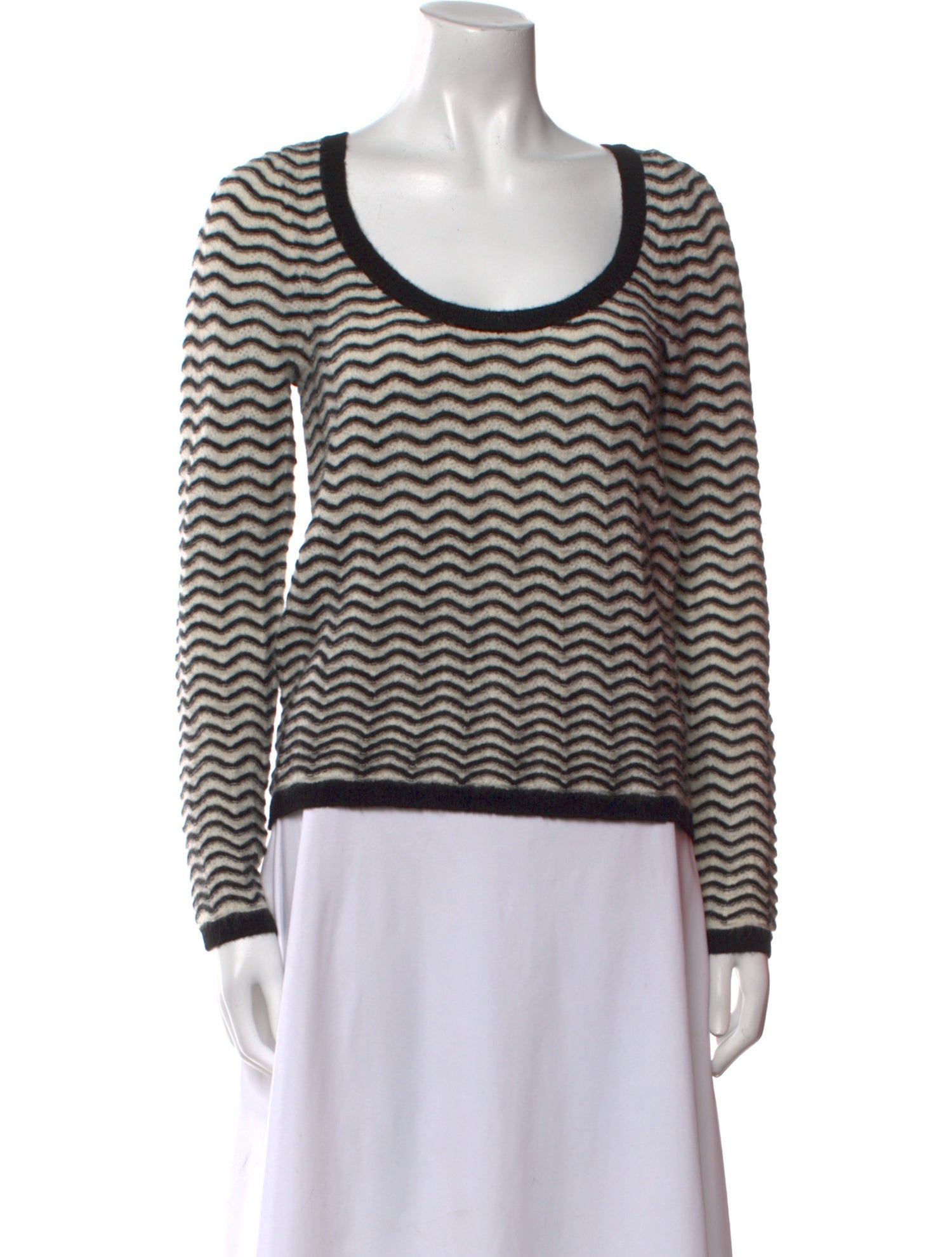 MILLE Baby Alpaca Striped Sweater