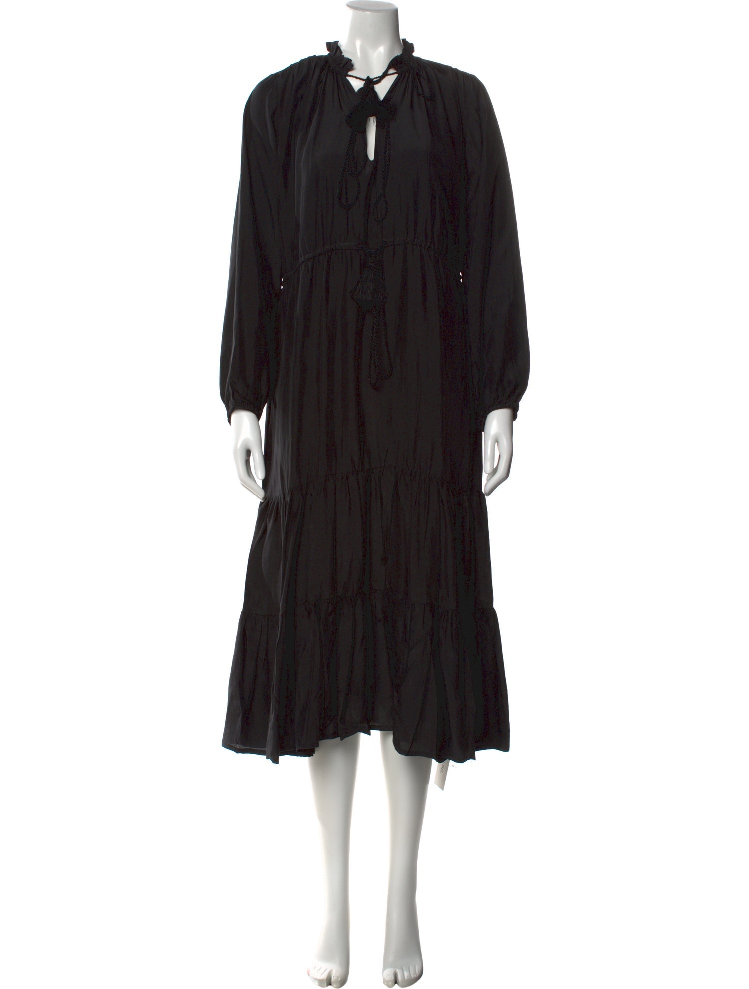 MILLE Silk Long Dress