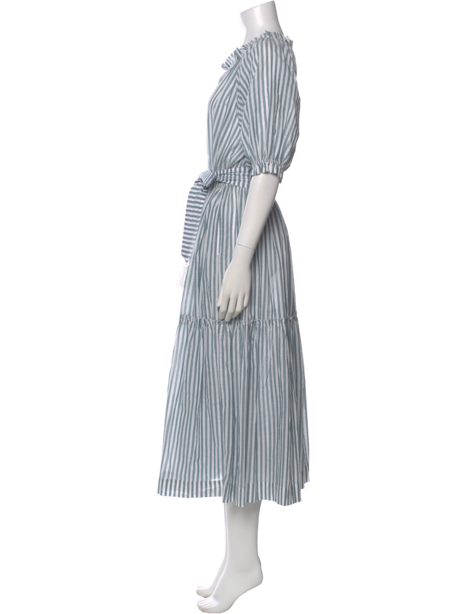 MILLE Striped Long Dress