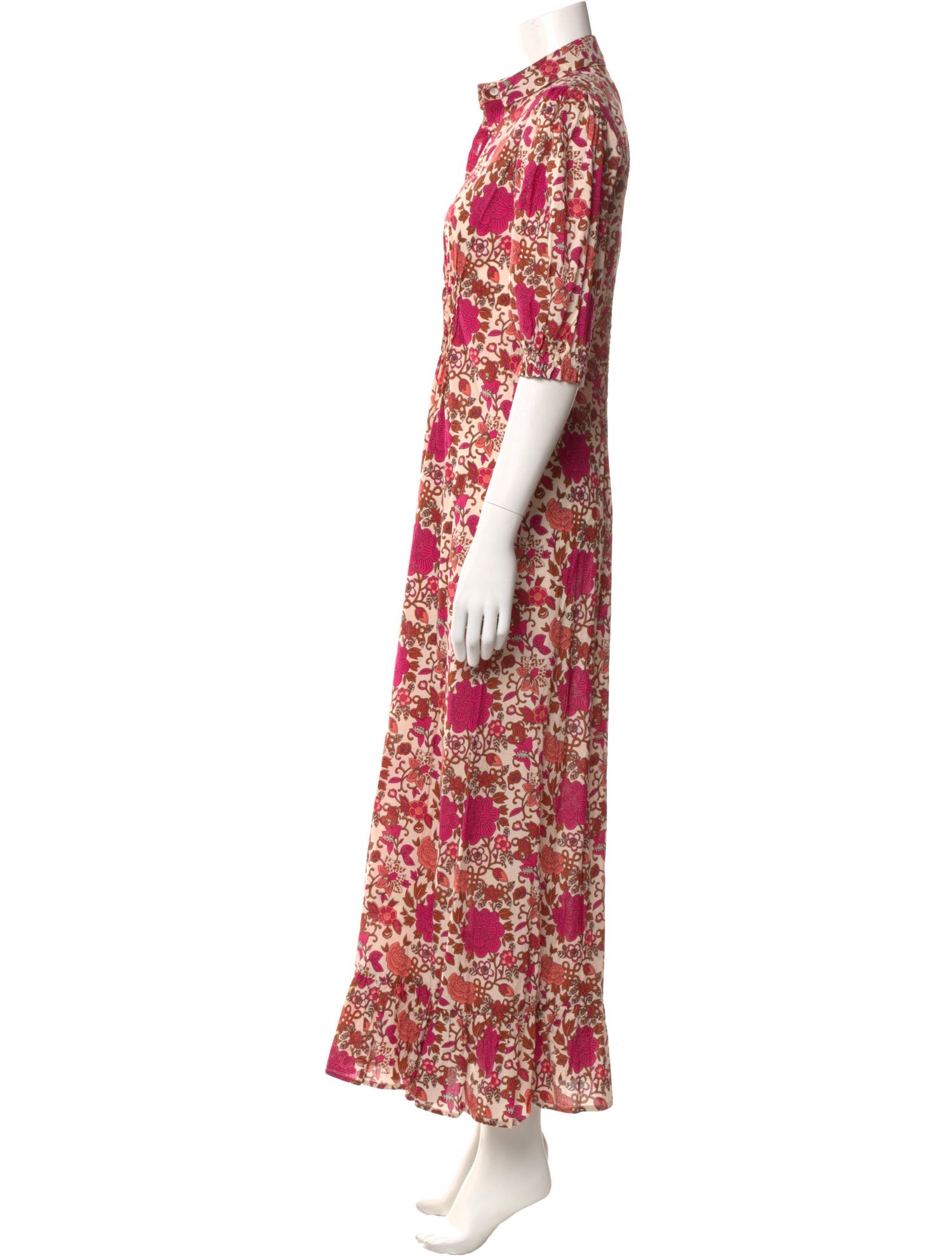 MILLE Floral Print Long Dress w/ Tags