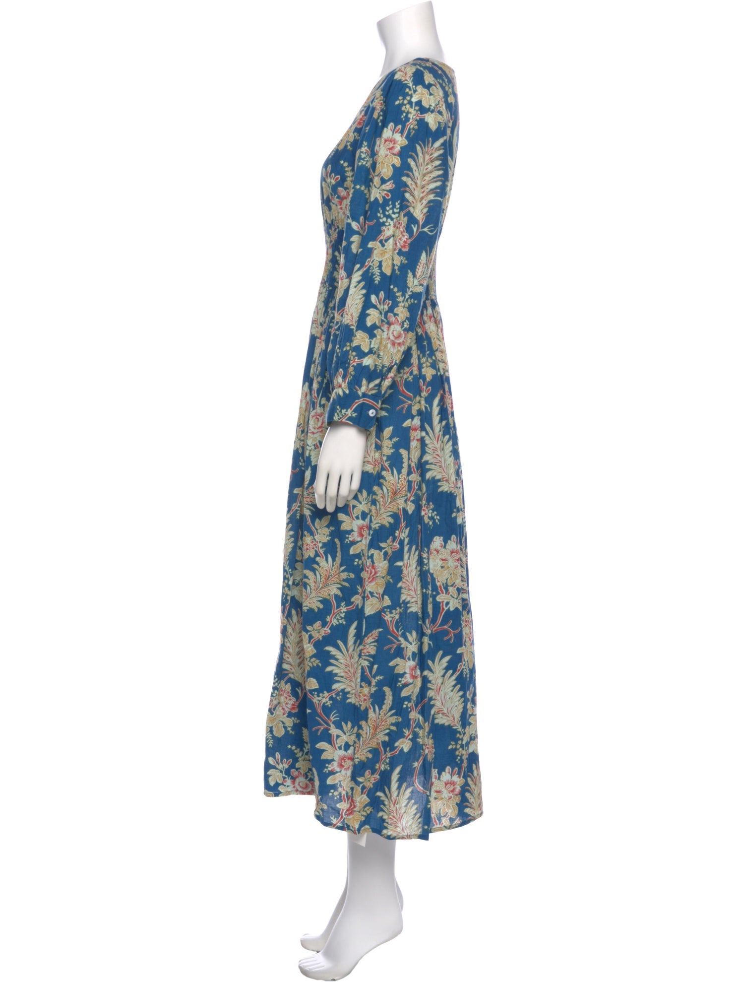 MILLE Floral Print Long Dress
