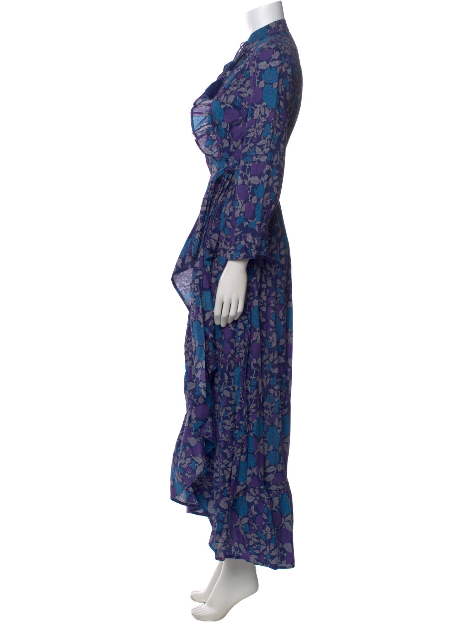 MILLE Floral Print Long Dress