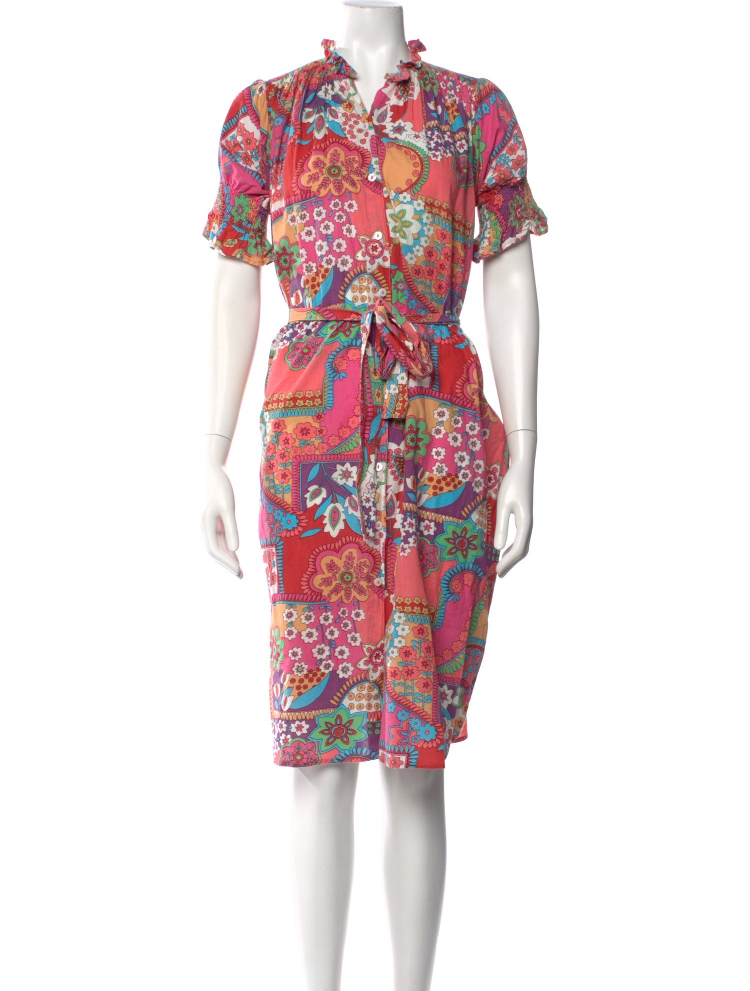 MILLE Printed Midi Length Dress