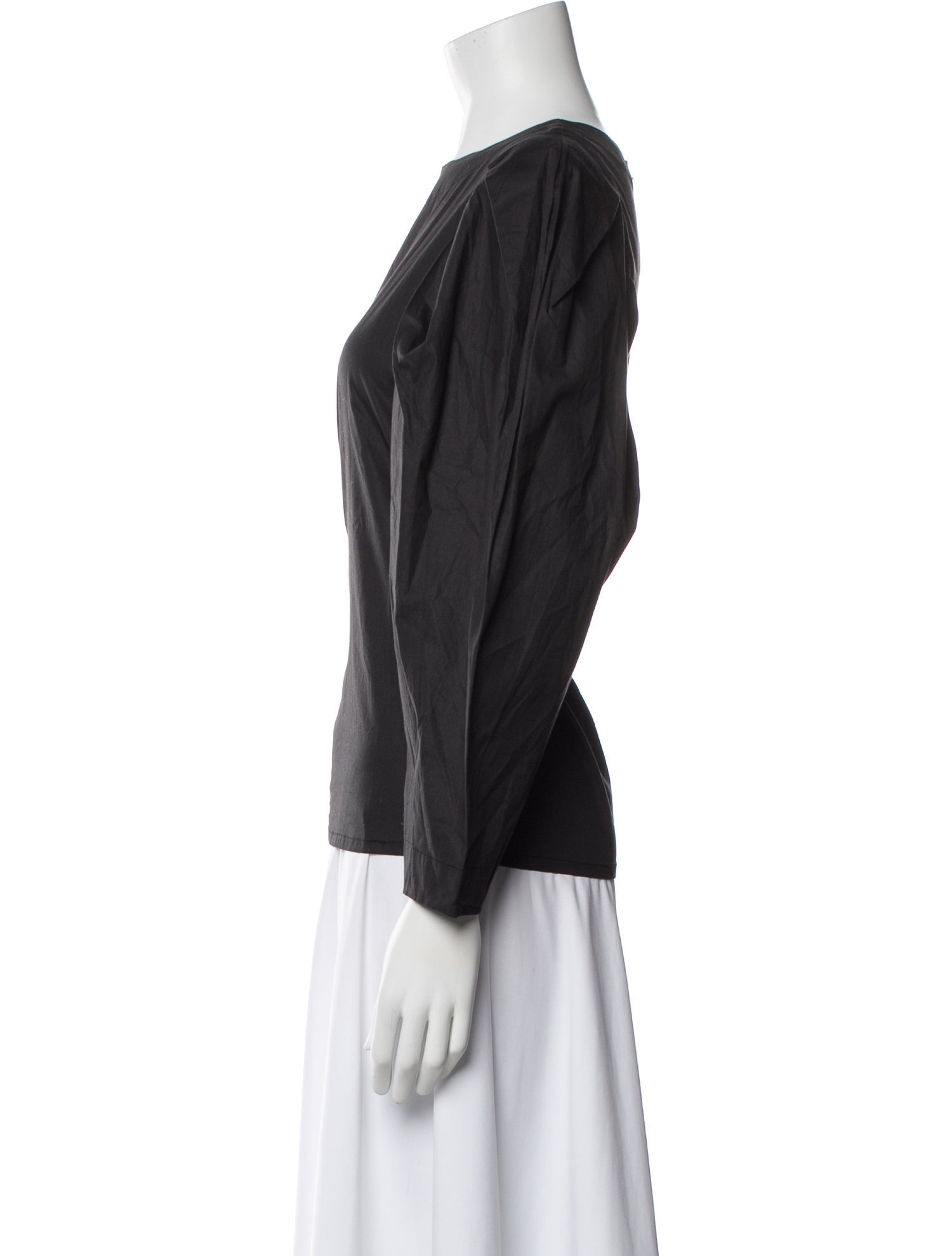 MILLE Crew Neck Long Sleeve Top