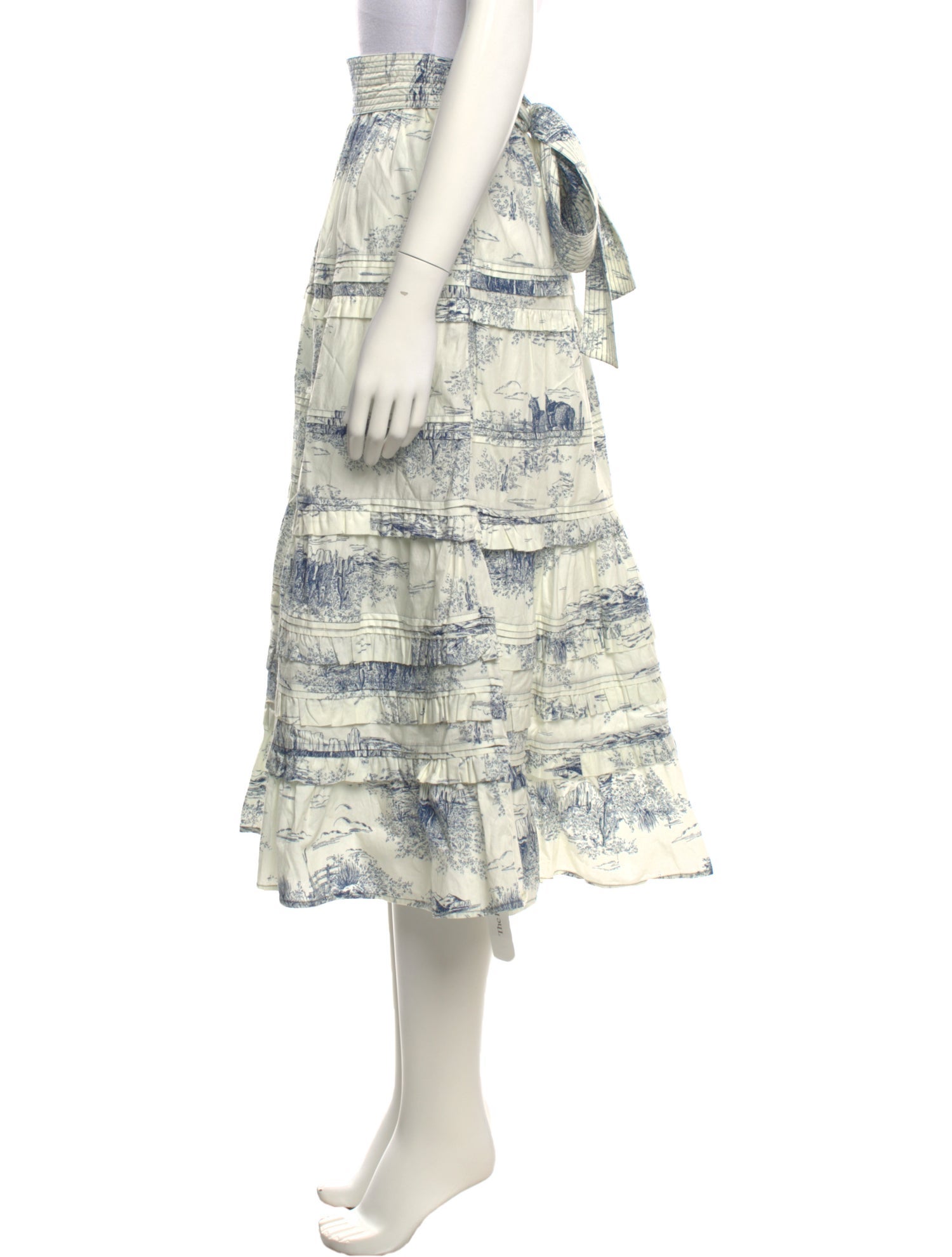 MILLE Printed Midi Length Skirt