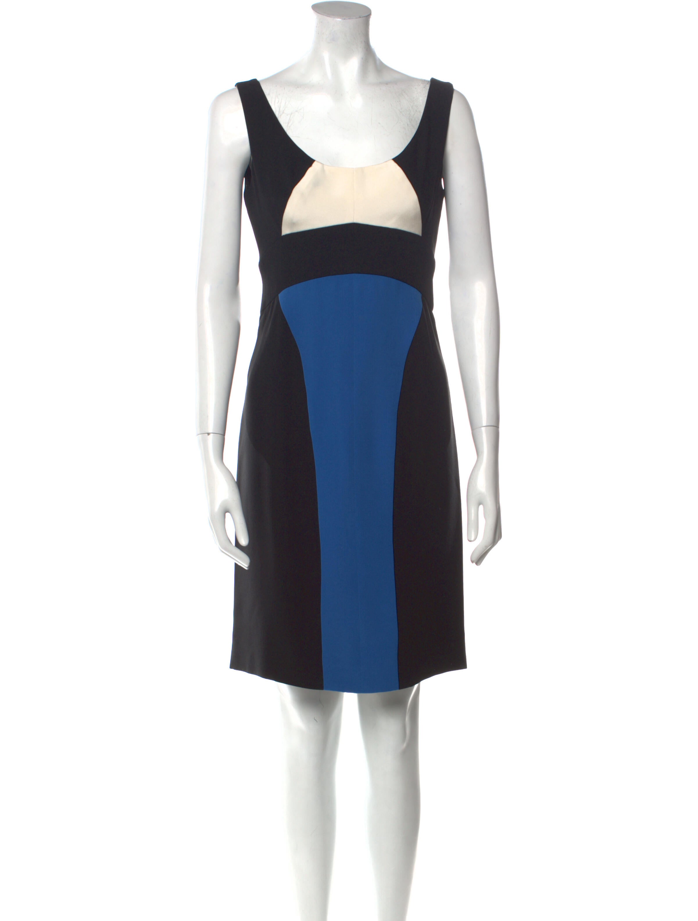 Monique Lhuillier Silk Mini Dress